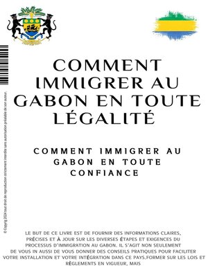 cover image of Comment immigrer au Gabon en toute légalité